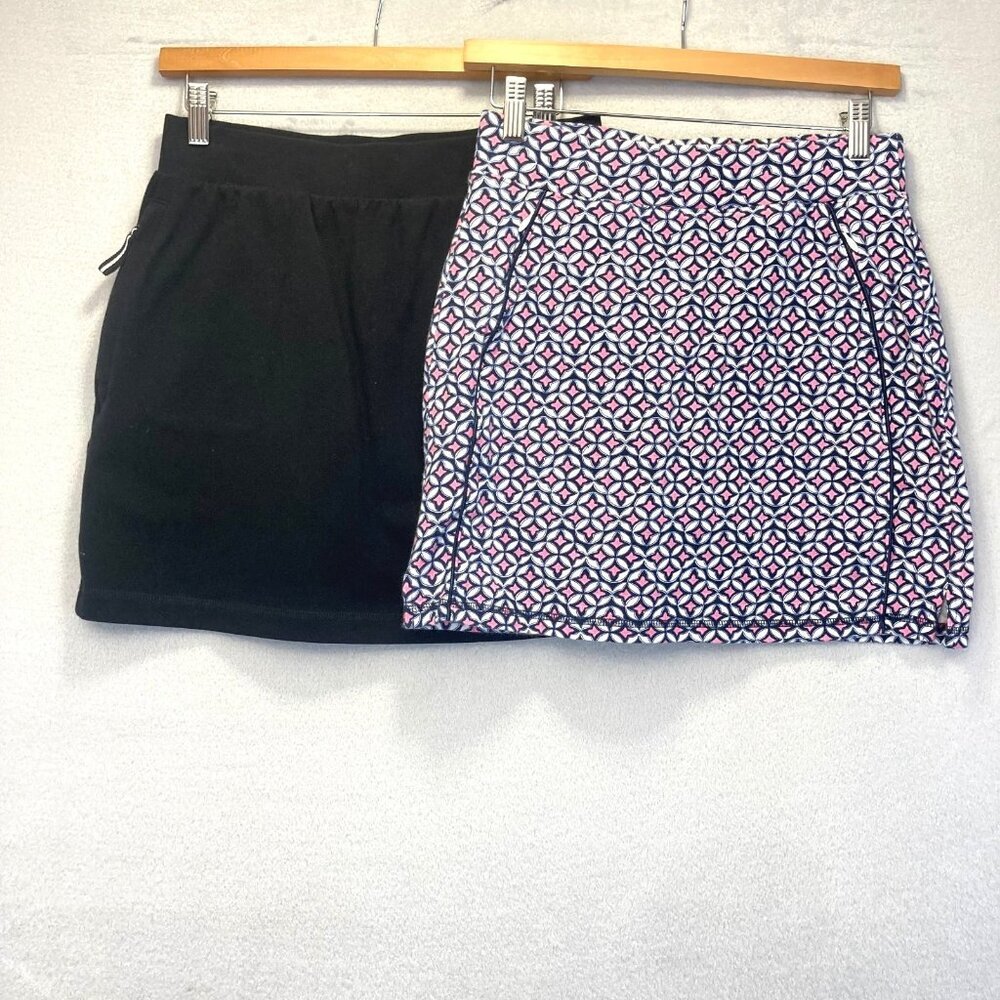 Lot of 2 Talbots Stretch Skorts PS‎ (Small Petite) Preppy Old Money Athleisure